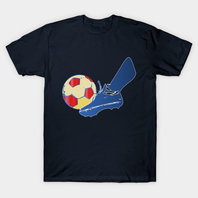 Natl. Soccer - NY T-Shirt by geodesyn